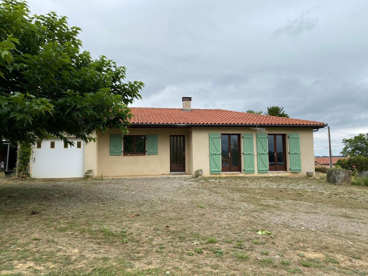 Maison En Campagne Avec Vue Sur Les Pyrenees Estampes Екстериор снимка